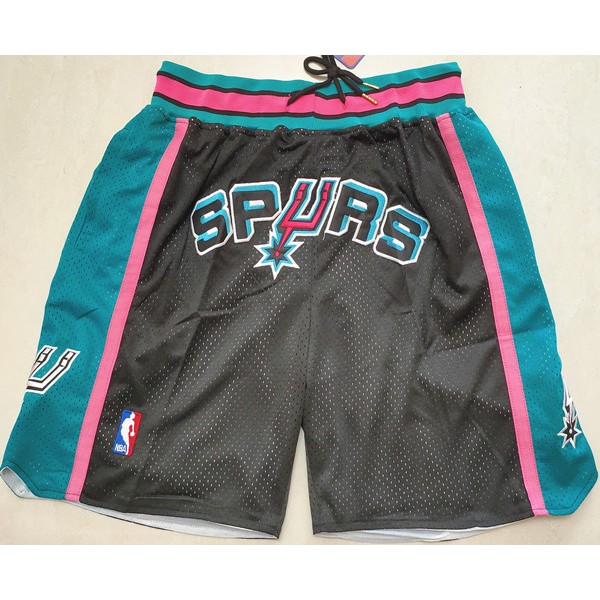 NBA San Antonio Spurs Herren Pocket Shorts M003 Swingman NBA San Antonio Spurs Herren Pocket Shorts M003 Swingman
